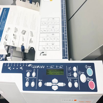 Folder P850-A Plus - Falzmaschinen ¦ Frama