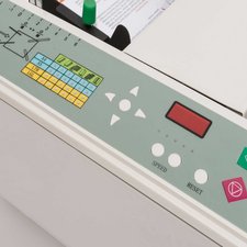 Automatisch falzen mit einfacher Auswahl von 6 Standardfalzarten über Tastendruck