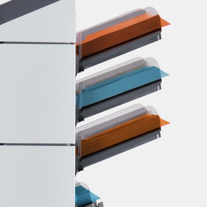 Einfaches Verbinden der großen Dokumentenzuführungen mithilfe der Kaskadenfunktion