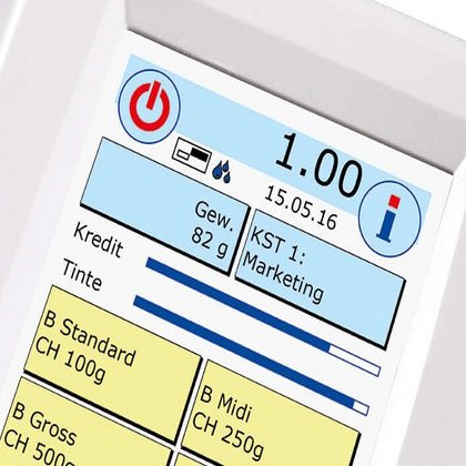 [Translate to Schweiz - Deutsch:] Matrix F42 Frankiermaschine | Frama