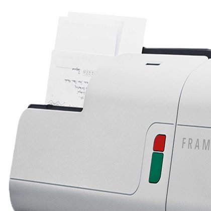 Einfache Entnahme der geöffneten Briefe