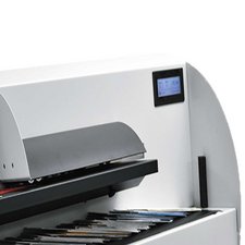 Brieföffner mit Touchscreen-Bediendisplay