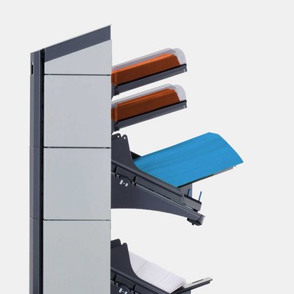 Zuführung für unterschiedliche Papierformate & -qualitäten